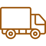 Commercial truck icon